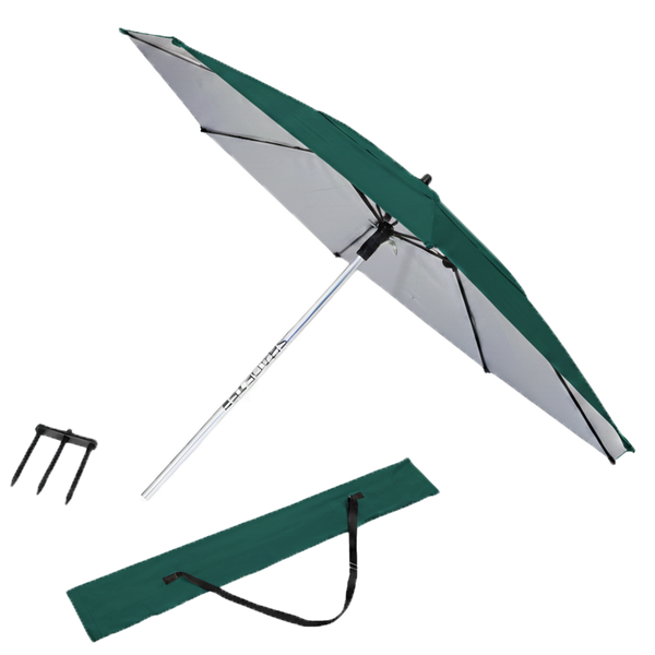 The ShadeTee Portable Golf Sun Shade - Range Green - Anderson Golf