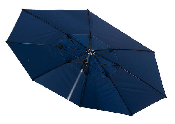 The ShadeTee Portable Golf Sun Shade - Navy Blue - Anderson Golf