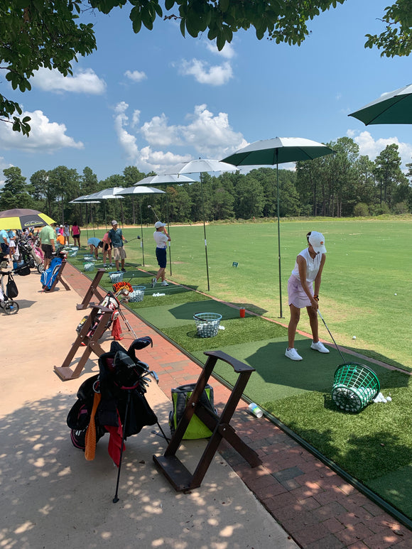 ShadeTee debut at US Kids World Golf Championship in Pinehurst a huge success in week of sunny days with temperatures in the 90's