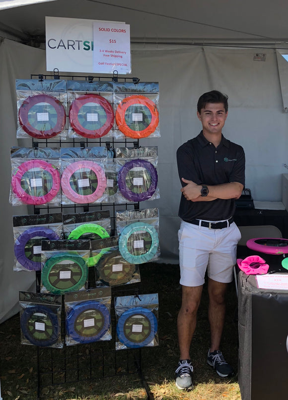 Anderson Golf introduces Color CartSkinz Collection at The 2018 Villages Golf Festival