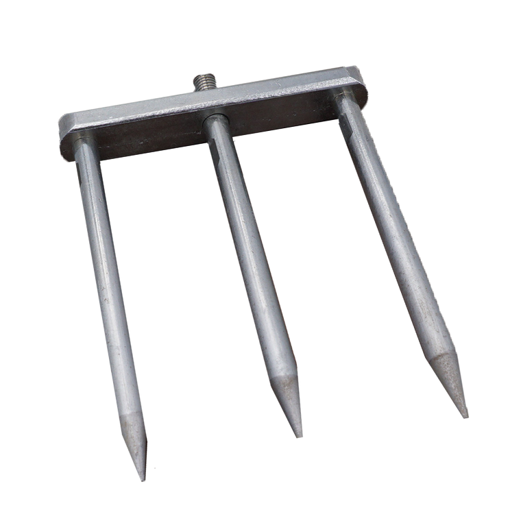 Standard 6" Heavy Duty Chrome ShadeTee Replacement Stake