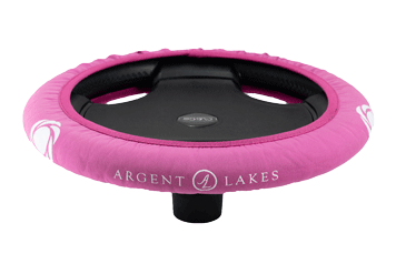 Argent Lakes Pink CartSkinz Golf Cart Steering Wheel Cover