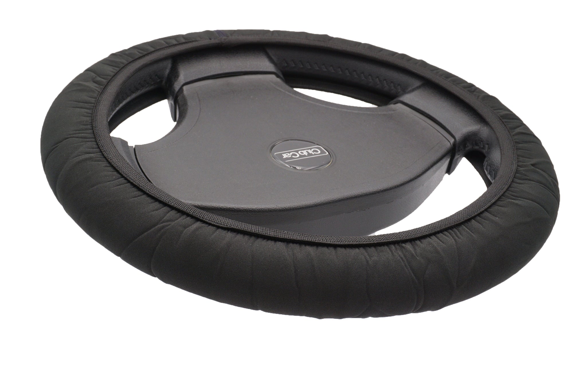 Black Golf Cart Steering Wheel Cover.  Club Car Golf Cart Steering Wheel Cover.   EZ-GO Golf Cart Steering Wheel Cover.   Yamaha Golf Cart Steering Wheel Cover.  Car Steering Wheel Cover.  ATV Steering Wheel Cover.  Boat Steering Wheel Cover.