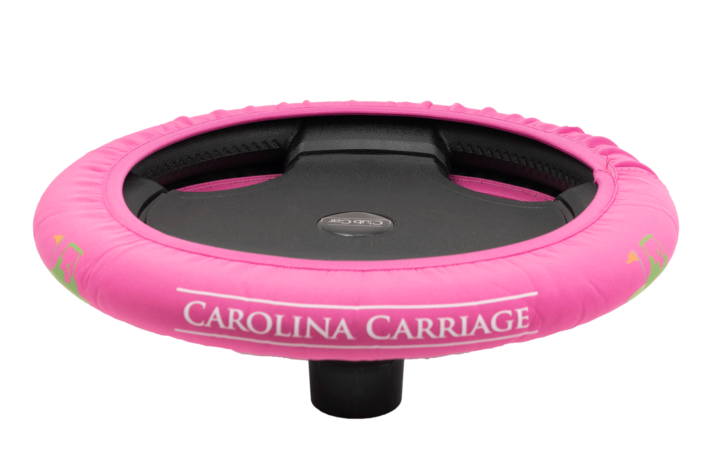 Carolina Carriage Pink CartSkinz Golf Cart Steering Wheel Cover