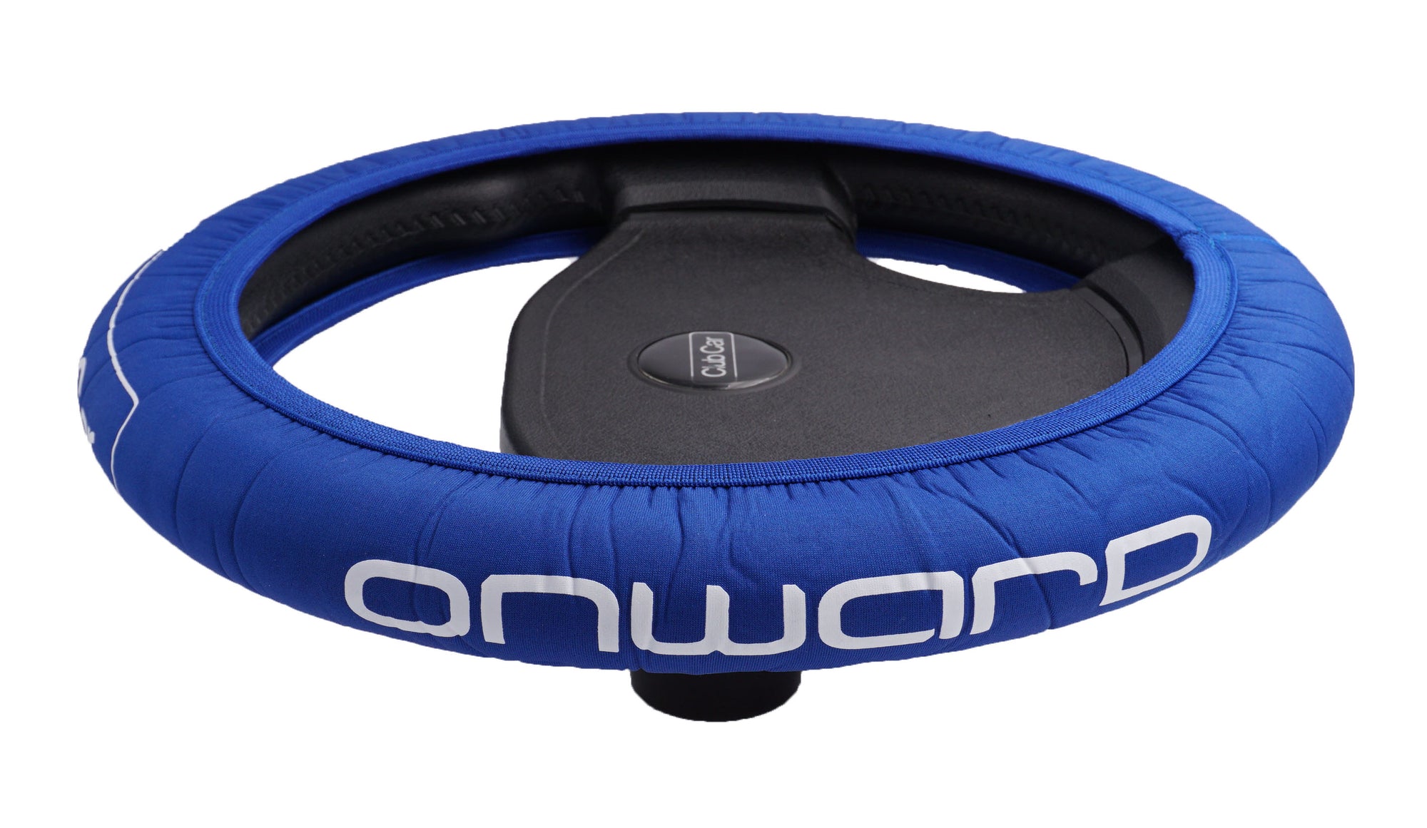 Blue CartSkinz Club Car Golf Cart Steering Wheel Cover