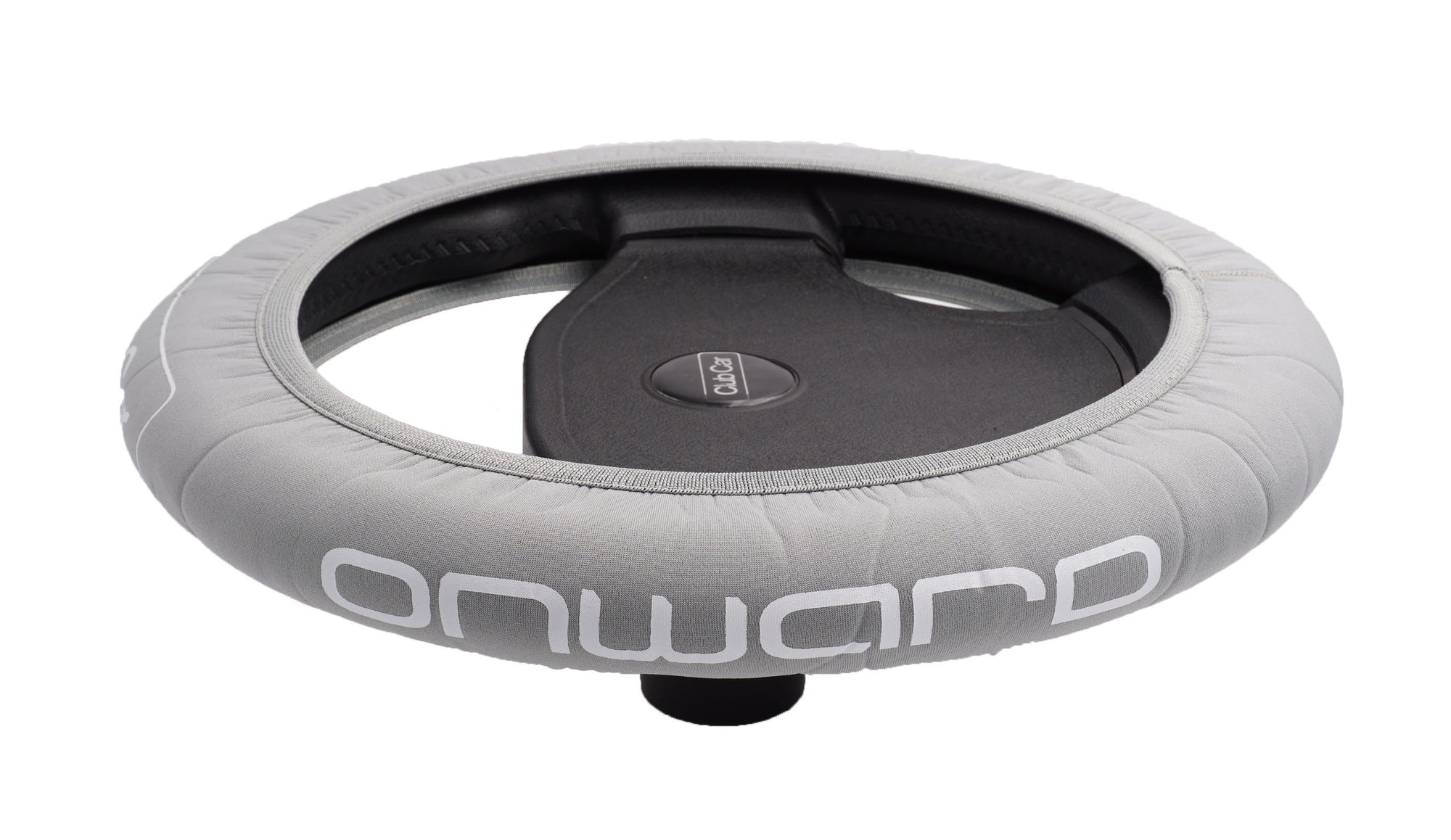 Silver CartSkinz Club Car Golf Cart Steering Wheel Cover