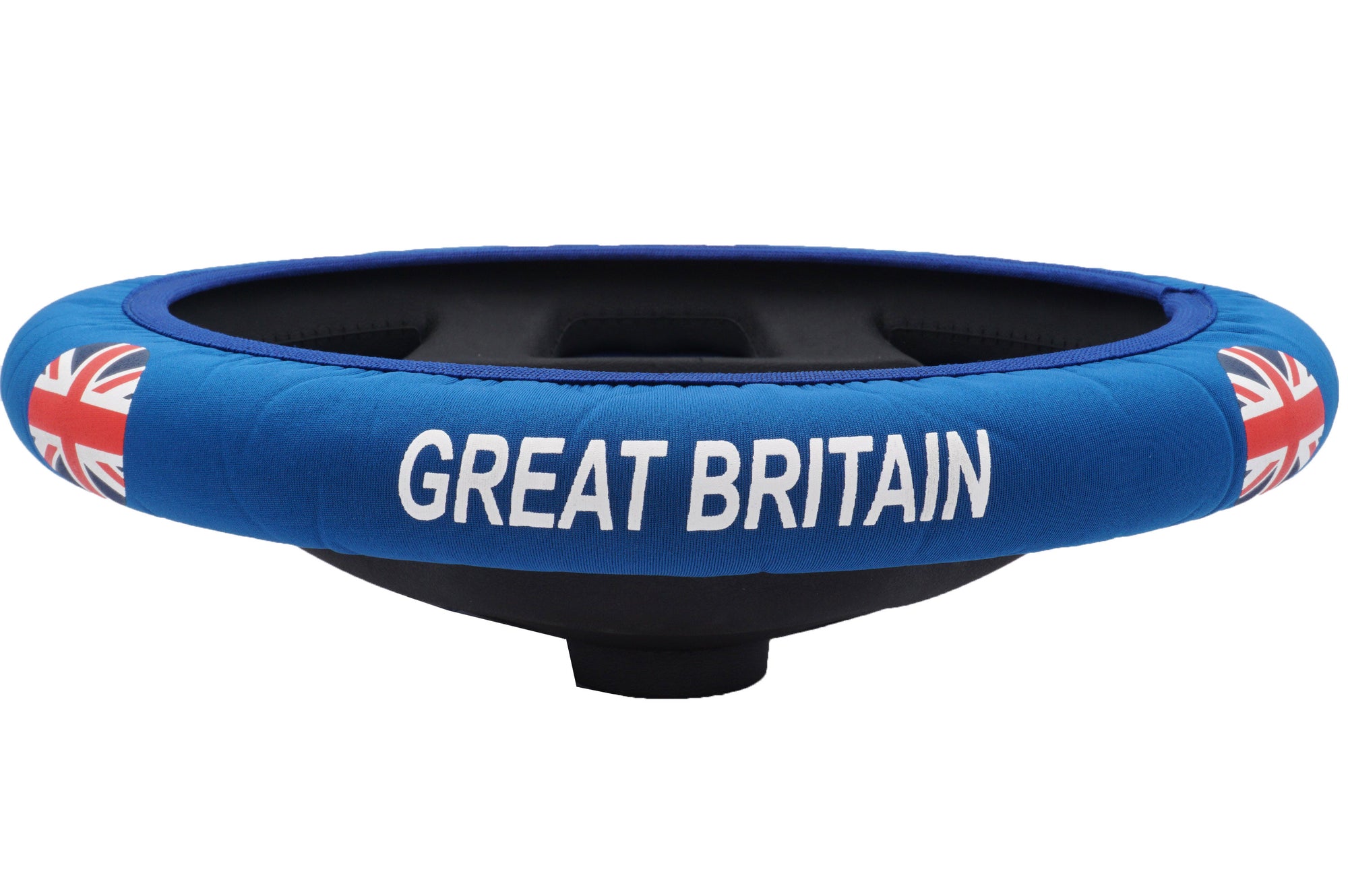 Great Britain Golf Cart Steering Wheel Cover.  Club Car Golf Cart Steering Wheel Cover.   EZ-GO Golf Cart Steering Wheel Cover.   Yamaha Golf Cart Steering Wheel Cover.  Car Steering Wheel Cover.  ATV Steering Wheel Cover.  Boat Steering Wheel Cover.