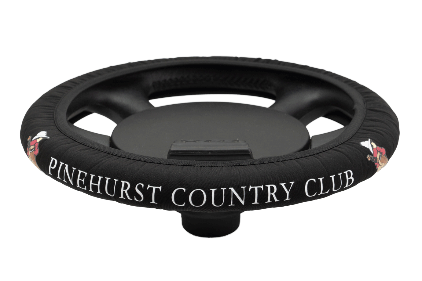 Pinehurst Black CartSkinz Golf Cart Steering Wheel Cover