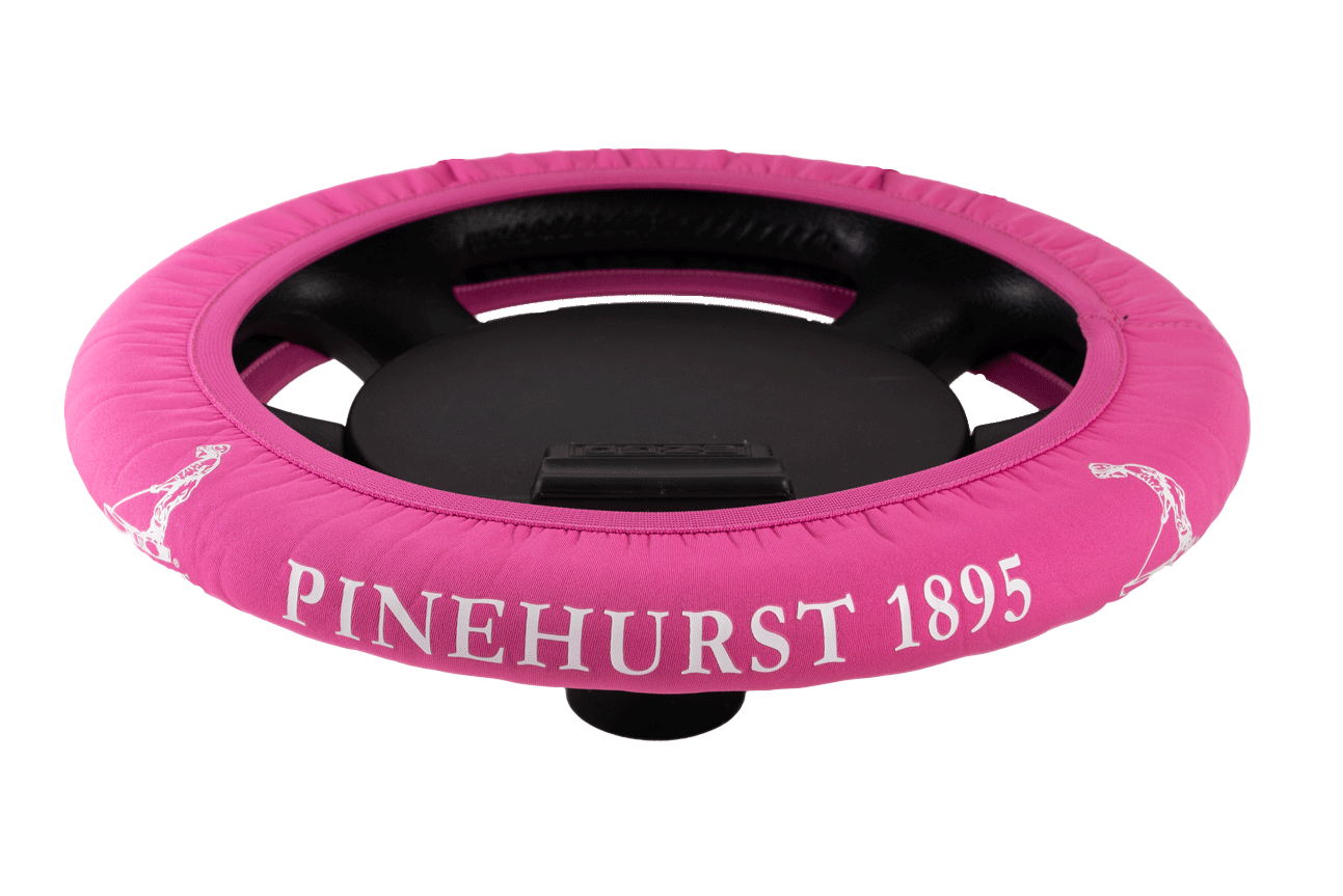 Pinehurst Pink CartSkinz Golf Cart Steering Wheel Cover