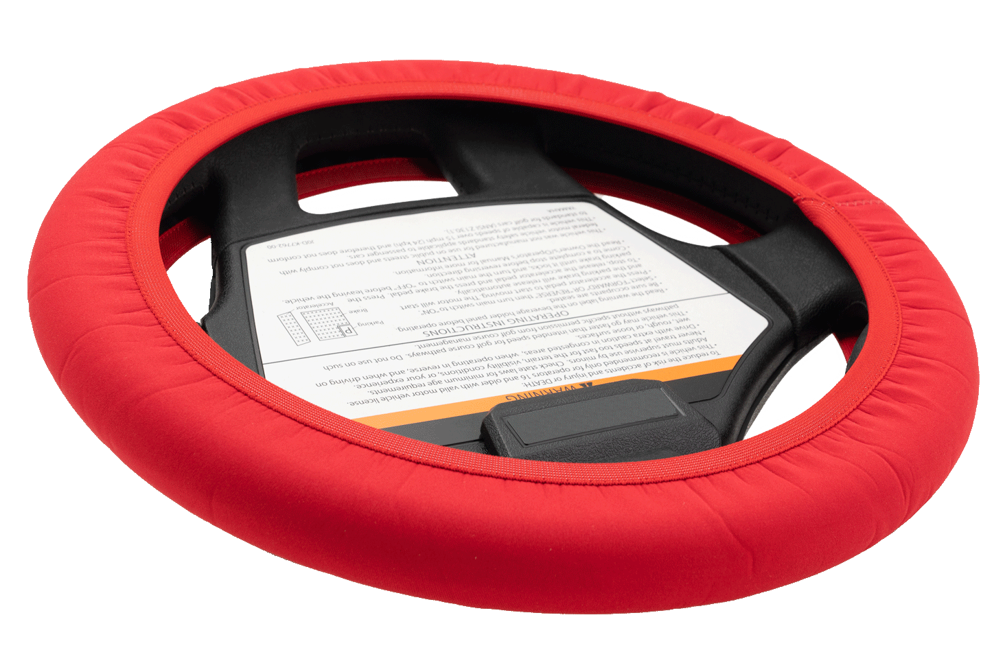 CartSkinz Red Golf Cart Steering Wheel Cover