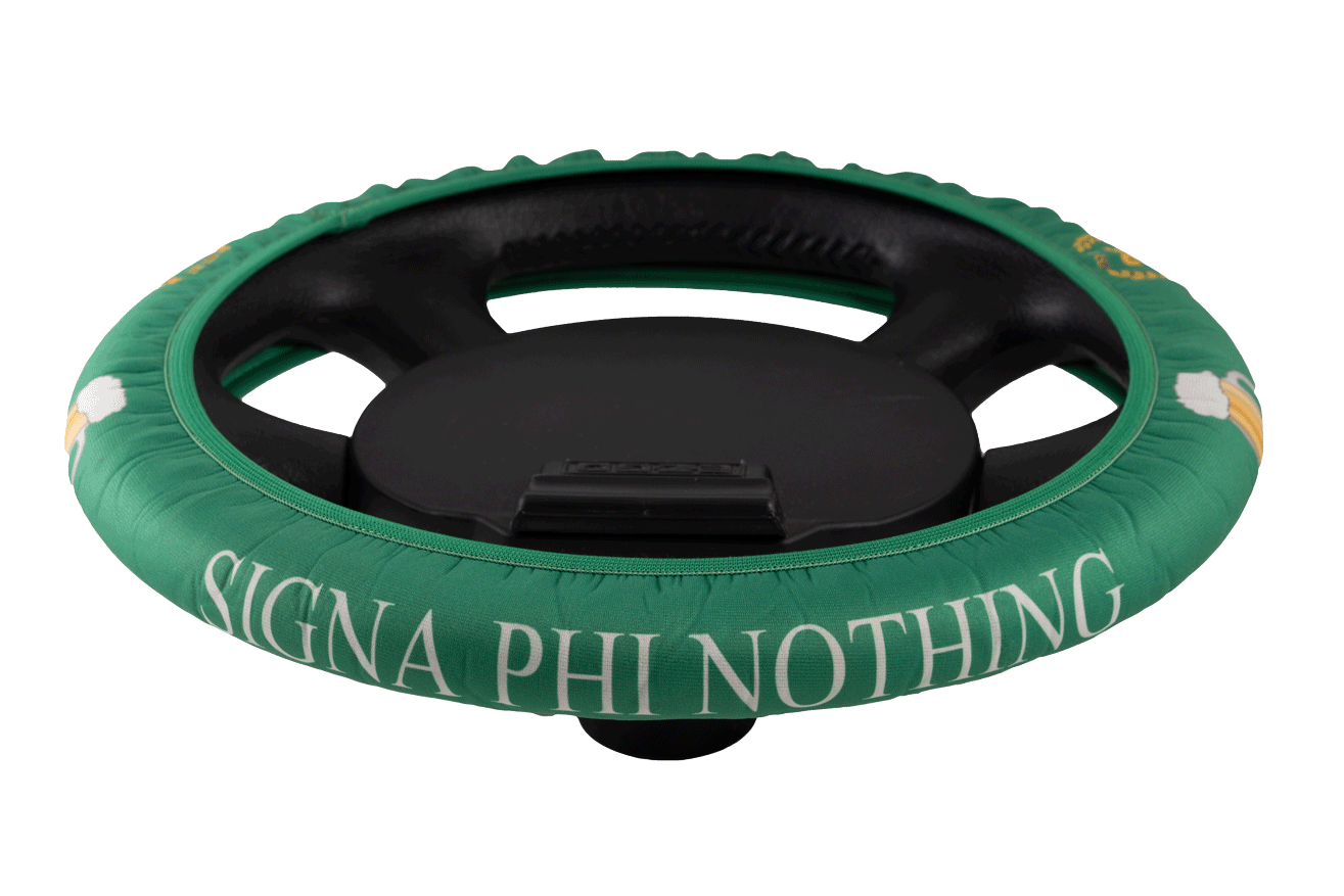 SPN Green CartSkinz Golf Cart Steering Wheel Cover