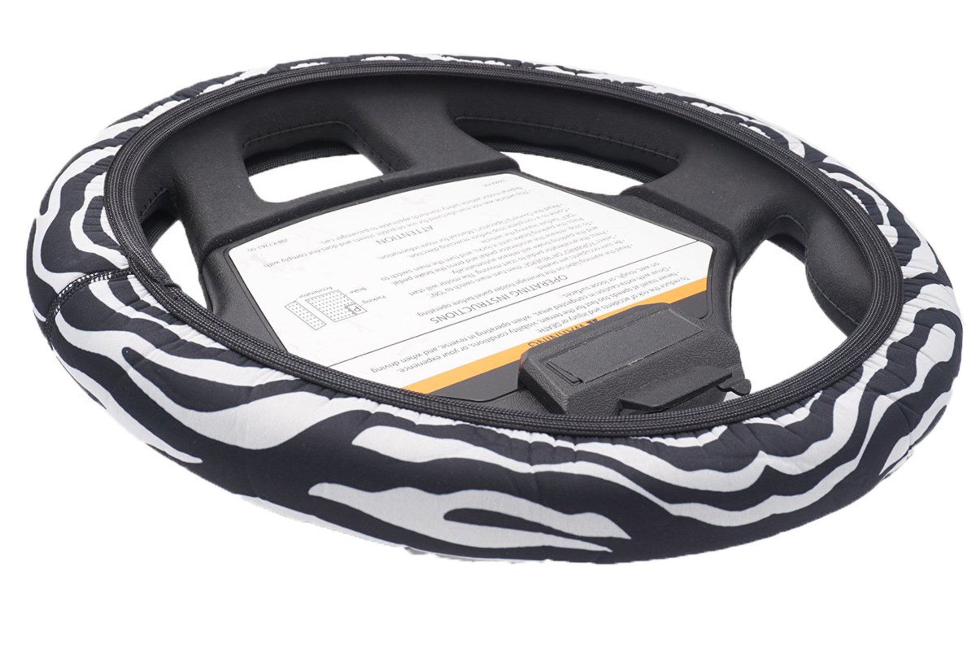 CartSkinz Zebra Golf Cart Steering Wheel Cover